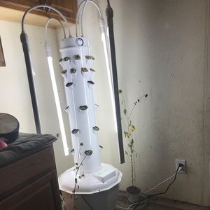 Tower garden! Fresh fruit and veggies in three weeks inside outside use!!